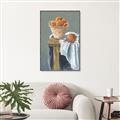 Picture of Basket of Oranges _GroupedProduct_Rectangle_Portrait_Canvas_Framed_