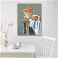 Picture of Basket of Oranges _GroupedProduct_Rectangle_Portrait_Canvas_Framed_