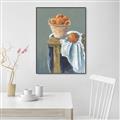 Picture of Basket of Oranges _GroupedProduct_Rectangle_Portrait_Canvas_Framed_