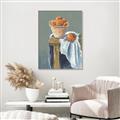 Picture of Basket of Oranges _GroupedProduct_Rectangle_Portrait_Canvas_Framed_