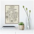 Picture of Sketched Florals _GroupedProduct_Rectangle_Portrait_Canvas_Framed_