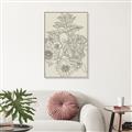 Picture of Sketched Florals _GroupedProduct_Rectangle_Portrait_Canvas_Framed_