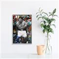 Picture of Boom Ali _GroupedProduct_Rectangle_Portrait_Canvas_Framed_