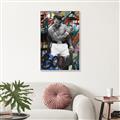 Picture of Boom Ali _GroupedProduct_Rectangle_Portrait_Canvas_Framed_