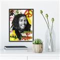 Picture of Peace Marley _GroupedProduct_Rectangle_Portrait_Canvas_Framed_