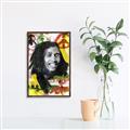 Picture of Peace Marley _GroupedProduct_Rectangle_Portrait_Canvas_Framed_