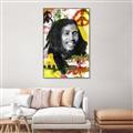Picture of Peace Marley _GroupedProduct_Rectangle_Portrait_Canvas_Framed_