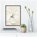 Picture of Tulips in a Vase _GroupedProduct_Rectangle_Portrait_Canvas_Framed_
