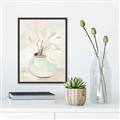 Picture of Tulips in a Vase _GroupedProduct_Rectangle_Portrait_Canvas_Framed_