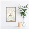 Picture of Tulips in a Vase _GroupedProduct_Rectangle_Portrait_Canvas_Framed_