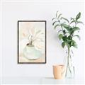Picture of Tulips in a Vase _GroupedProduct_Rectangle_Portrait_Canvas_Framed_