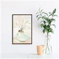Picture of Tulips in a Vase _GroupedProduct_Rectangle_Portrait_Canvas_Framed_