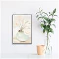 Picture of Tulips in a Vase _GroupedProduct_Rectangle_Portrait_Canvas_Framed_