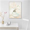 Picture of Tulips in a Vase _GroupedProduct_Rectangle_Portrait_Canvas_Framed_