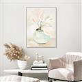 Picture of Tulips in a Vase _GroupedProduct_Rectangle_Portrait_Canvas_Framed_