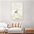 Picture of Tulips in a Vase _GroupedProduct_Rectangle_Portrait_Canvas_Framed_