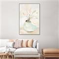 Picture of Tulips in a Vase _GroupedProduct_Rectangle_Portrait_Canvas_Framed_