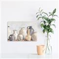 Picture of Vases on wooden table _GroupedProduct_Rectangle_Landscape_Unframed_Print_Only_
