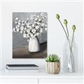 Picture of White flower in vase _GroupedProduct_Rectangle_Portrait_Unframed_Print_Only_