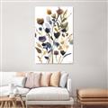 Picture of Hued Blooms I _GroupedProduct_Rectangle_Portrait_Unframed_Print_Only_