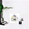 Picture of Spring Flowers I _GroupedProduct_Square_Unframed_Print_Only_