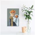 Picture of Basket of Oranges _GroupedProduct_Rectangle_Portrait_Unframed_Print_Only_