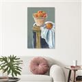 Picture of Basket of Oranges _GroupedProduct_Rectangle_Portrait_Unframed_Print_Only_