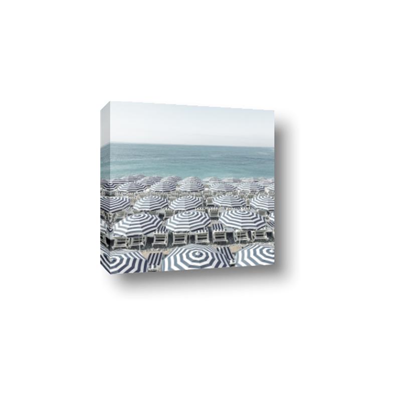 Picture of Seaside Umbrellas  _GroupedProduct_Square_Photography _GroupedProduct_Square_Canvas_