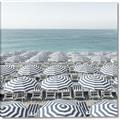 Picture of Seaside Umbrellas  _GroupedProduct_Square_Photography _GroupedProduct_Square_Canvas_