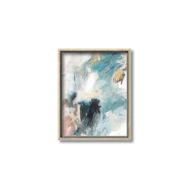 Picture of Aqua splash I _GroupedProduct_Rectangle_Portrait_Canvas_Framed_