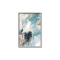 Picture of Aqua splash I _GroupedProduct_Rectangle_Portrait_Canvas_Framed_