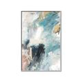 Picture of Aqua splash I _GroupedProduct_Rectangle_Portrait_Canvas_Framed_