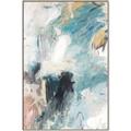 Picture of Aqua splash I _GroupedProduct_Rectangle_Portrait_Canvas_Framed_