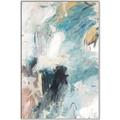 Picture of Aqua splash I _GroupedProduct_Rectangle_Portrait_Canvas_Framed_