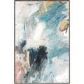 Picture of Aqua splash I _GroupedProduct_Rectangle_Portrait_Canvas_Framed_