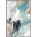 Picture of Aqua splash I _GroupedProduct_Rectangle_Portrait_Canvas_Framed_