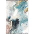 Picture of Aqua splash I _GroupedProduct_Rectangle_Portrait_Canvas_Framed_