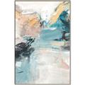 Picture of Aqua splash II _GroupedProduct_Rectangle_Portrait_Canvas_Framed_