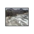 Picture of Cliffs and Waves _GroupedProduct_Rectangle_Landscape_Canvas_Framed_