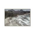 Picture of Cliffs and Waves _GroupedProduct_Rectangle_Landscape_Canvas_Framed_