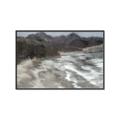 Picture of Cliffs and Waves _GroupedProduct_Rectangle_Landscape_Canvas_Framed_