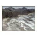 Picture of Cliffs and Waves _GroupedProduct_Rectangle_Landscape_Canvas_Framed_