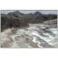 Picture of Cliffs and Waves _GroupedProduct_Rectangle_Landscape_Canvas_Framed_