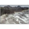 Picture of Cliffs and Waves _GroupedProduct_Rectangle_Landscape_Canvas_Framed_
