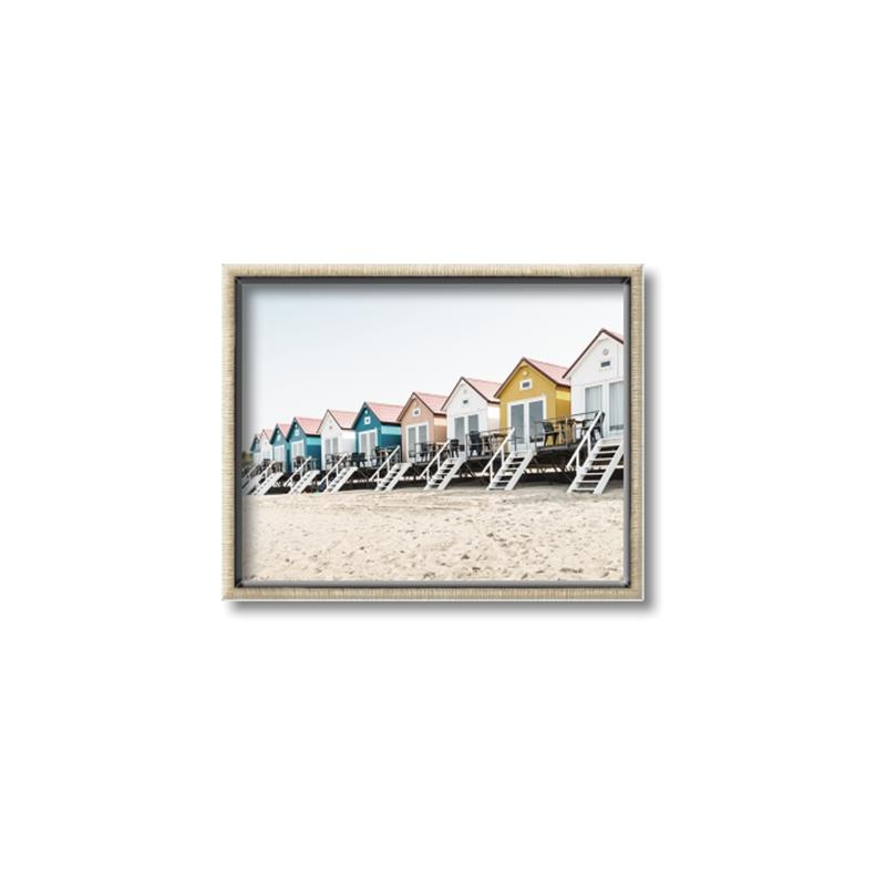 Picture of Beach Houses _GroupedProduct_Rectangle_Landscape_Photography _GroupedProduct_Rectangle_Landscape_Canvas_Framed_
