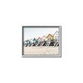 Picture of Beach Houses _GroupedProduct_Rectangle_Landscape_Photography _GroupedProduct_Rectangle_Landscape_Canvas_Framed_