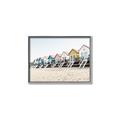 Picture of Beach Houses _GroupedProduct_Rectangle_Landscape_Photography _GroupedProduct_Rectangle_Landscape_Canvas_Framed_
