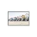 Picture of Beach Houses _GroupedProduct_Rectangle_Landscape_Photography _GroupedProduct_Rectangle_Landscape_Canvas_Framed_