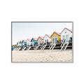 Picture of Beach Houses _GroupedProduct_Rectangle_Landscape_Photography _GroupedProduct_Rectangle_Landscape_Canvas_Framed_