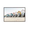 Picture of Beach Houses _GroupedProduct_Rectangle_Landscape_Photography _GroupedProduct_Rectangle_Landscape_Canvas_Framed_